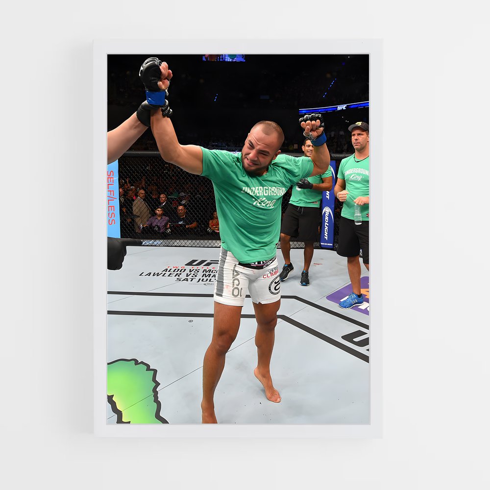 Poster Eddie au Vert – affiche MMA (vue 3)